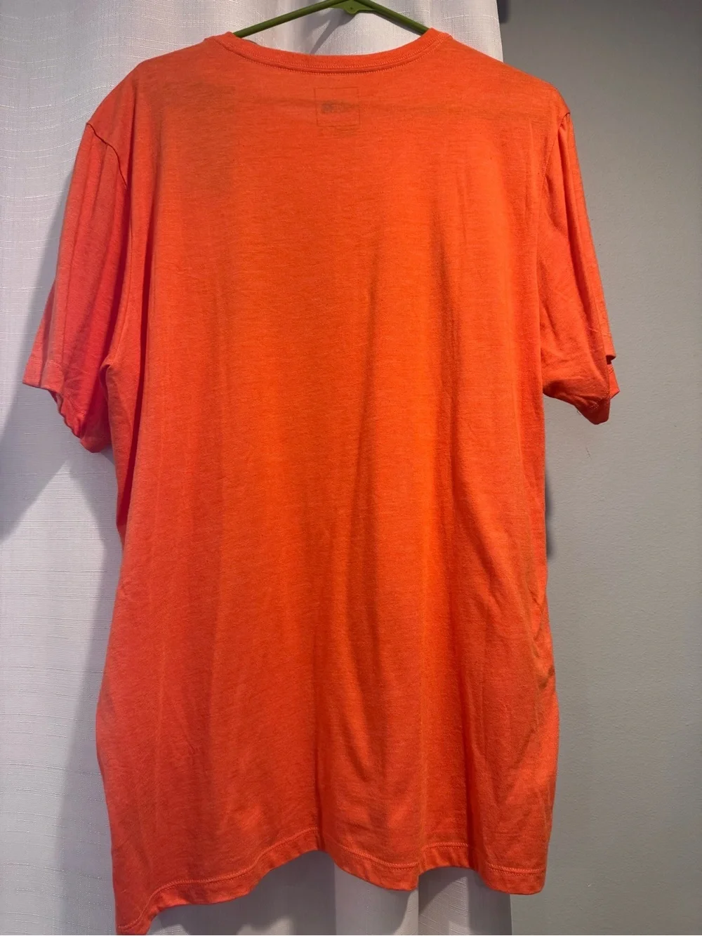 The North Face Bright Orange Crewneck Logo Tee